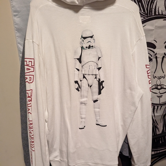 White Star Wars hoodie - Picture 1 of 2